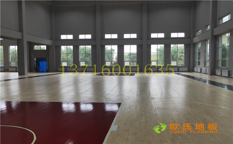 沈陽于洪機(jī)場體育館木地板案例